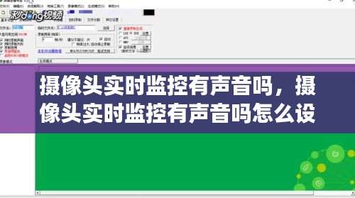 摄像头实时监控有声音吗，摄像头实时监控有声音吗怎么设置 