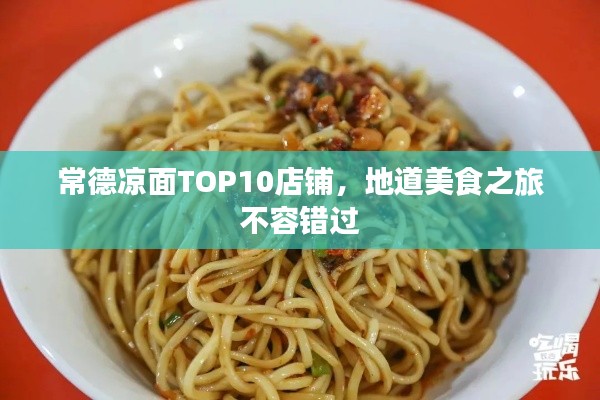 常德凉面TOP10店铺，地道美食之旅不容错过