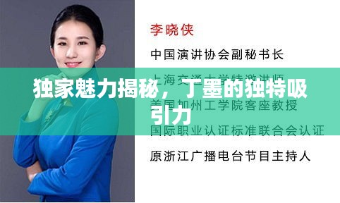 独家魅力揭秘，丁墨的独特吸引力